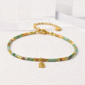 Bohemian Tila Bead Bracelet